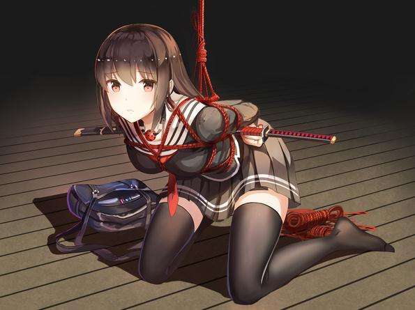 动漫mm被绑架胶带封嘴图片，被胶带捆绑如何挣脱自救？_江都在线